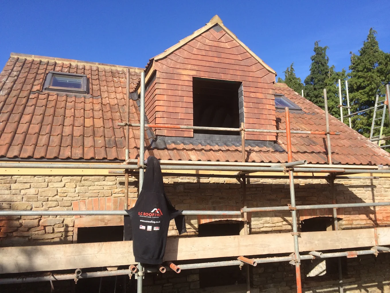 Dormer roof conversion